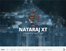 Tablet Screenshot of natarajxt.com